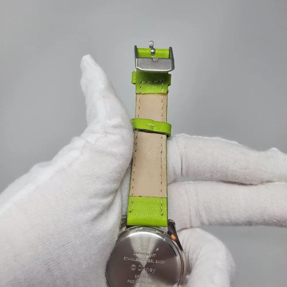 Disney Tinker Bell Green is the New Black Analog Watch